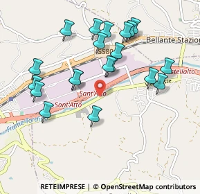 Mappa Case Molino di Villa Castellalto, 64100 San Nicolò A Tordino TE, Italia (1.0185)