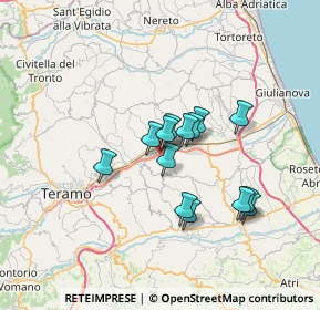 Mappa Case Molino di Villa Castellalto, 64100 San Nicolò A Tordino TE, Italia (5.42643)