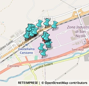 Mappa Via Emilio Rosa, 64100 San Nicolò A Tordino TE, Italia (0.27143)