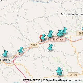 Mappa Via Emilio Rosa, 64100 San Nicolò A Tordino TE, Italia (4.95583)