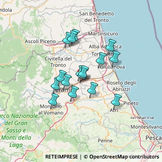 Mappa Via Emilio Rosa, 64100 San Nicolò A Tordino TE, Italia (11.34)