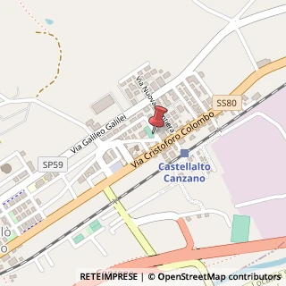 Mappa Via Michelangelo, 1, 64100 Teramo, Teramo (Abruzzo)