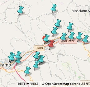 Mappa Via Michelangelo, 64100 San Nicolò A Tordino TE, Italia (4.7545)