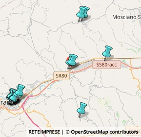 Mappa Via Aurelio Saliceti, 64100 San Nicolò A Tordino TE, Italia (6.65)