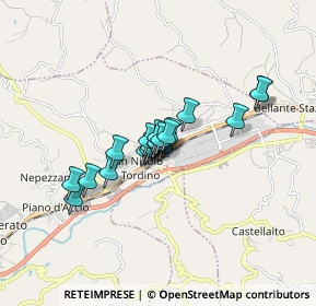 Mappa Via Michelangelo, 64100 San Nicolò A Tordino TE, Italia (1.098)