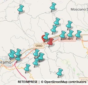 Mappa SP25, 64100 San Nicolò A Tordino TE, Italia (4.7155)