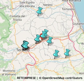 Mappa SP25, 64100 San Nicolò A Tordino TE, Italia (6.41)