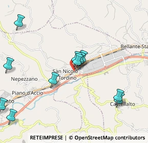 Mappa SP25, 64100 San Nicolò A Tordino TE, Italia (2.5175)