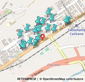 Mappa Viale 98, 64100 Teramo TE, Italia (0.2025)