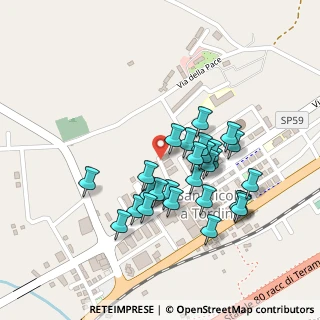 Mappa Via Pasquale Ventilii, 64100 Teramo TE, Italia (0.2)