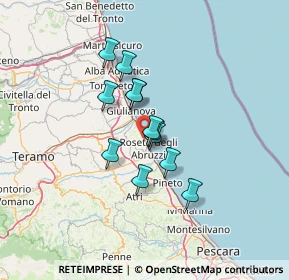 Mappa Viale Makarska, 64026 Roseto degli Abruzzi TE, Italia (9.74833)