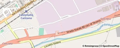 Mappa Teramo