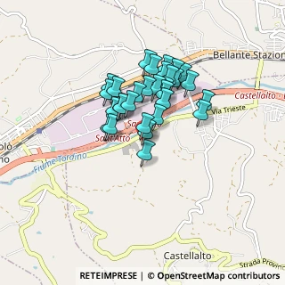 Mappa Via Montecchia, 64100 San Nicolò A Tordino TE, Italia (0.679)