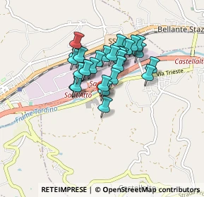 Mappa Via Montecchia, 64100 San Nicolò A Tordino TE, Italia (0.66552)