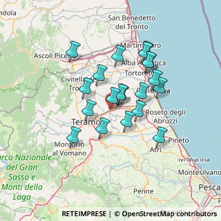 Mappa Zona Riganello, 64020 Canzano TE, Italia (12.1325)