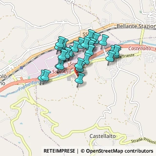 Mappa Via Casemolino - Zona Ind.le Montecchia, 64100 San Nicolò A Tordino TE, Italia (0.74333)