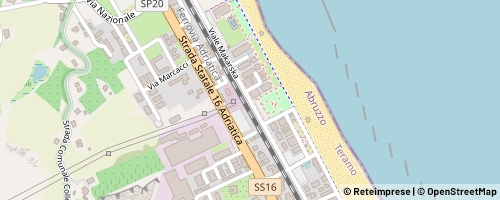 Mappa Roseto degli Abruzzi