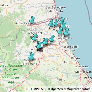 Mappa Via Cristoforo Colombo, 64100 San Nicolò A Tordino TE, Italia (11.68474)