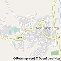 Hartă Acquasparta
