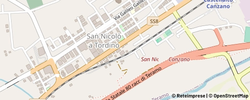 Mappa Teramo