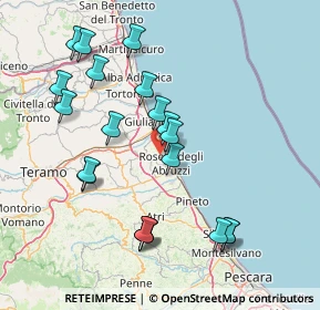Mappa Contrada Solagna, 64026 Roseto degli Abruzzi TE, Italia (16.739)