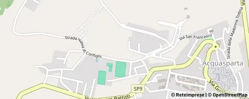 Mappa Acquasparta
