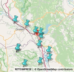 Mappa SS 205, 05018 Orvieto TR (8.2925)
