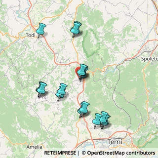 Mappa Via Padre Cherubino, 05021 Acquasparta TR, Italia (8.123)