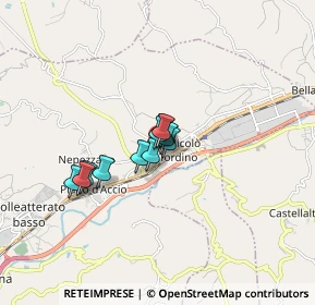 Mappa Via Fiumicino, 64100 San Nicolò A Tordino TE, Italia (1.00091)