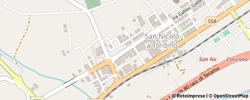 Mappa Teramo