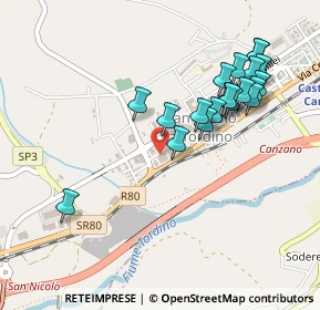 Mappa Via Pietro De Santi, 64100 San Nicolò A Tordino TE, Italia (0.503)