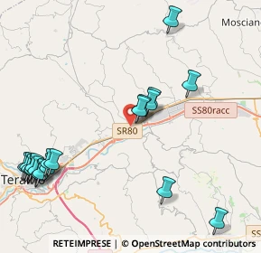 Mappa Via Pietro De Santi, 64100 San Nicolò A Tordino TE, Italia (5.539)