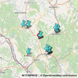 Mappa Via Stelluti, 05021 Acquasparta TR, Italia (13.77632)