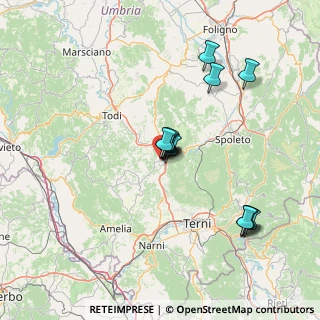 Mappa Via dello Stadio, 05021 Acquasparta TR, Italia (13.14923)
