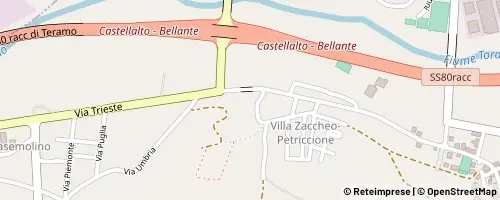 Mappa Castellalto