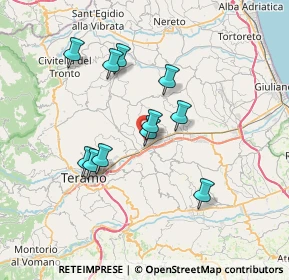 Mappa Poliambulatorio Adriatico, 64100 Teramo TE, Italia (6.38818)