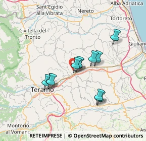 Mappa Poliambulatorio Adriatico, 64100 Teramo TE, Italia (5.65818)