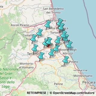 Mappa Z. Ind.le Case Molino, 64020 Castellalto TE, Italia (10.79895)