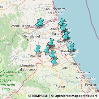 Mappa Z. Ind.le Case Molino, 64020 Castellalto TE, Italia (11.60938)