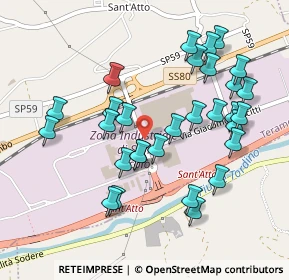 Mappa Bivio San Atto, 64100 San Nicolò A Tordino TE, Italia (0.51)