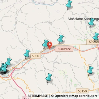 Mappa Bivio San Atto, 64100 San Nicolò A Tordino TE, Italia (7.70938)