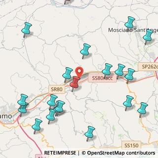 Mappa Bivio San Atto, 64100 San Nicolò A Tordino TE, Italia (5.8745)