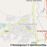 Karte Acquasparta