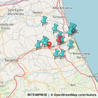 Mappa Contrada Zaccheo, 64020 Castellalto TE, Italia (6.08267)