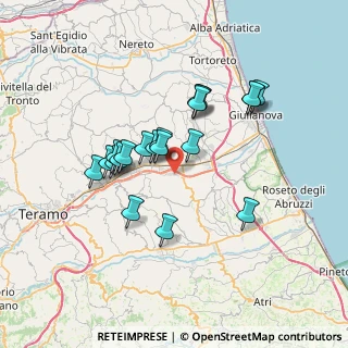 Mappa Contrada Villa Torre, 64020 Castellalto TE, Italia (6.2635)
