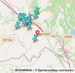 Mappa Località Botto, 05018 Orvieto TR, Italia (3.84615)