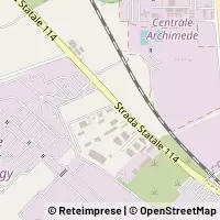 Map Priolo Gargallo