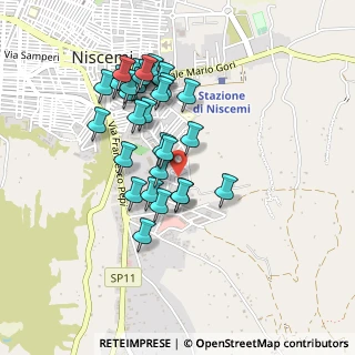 Mappa Via Pablo Neruda, 93015 Niscemi CL, Italia (0.45667)