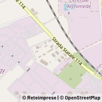 Map Priolo Gargallo