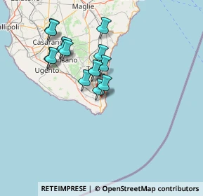 Mappa Via Margherita di Savoia, 73034 Gagliano del Capo LE, Italia (13.81067)